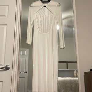 NWT Bardot white dress